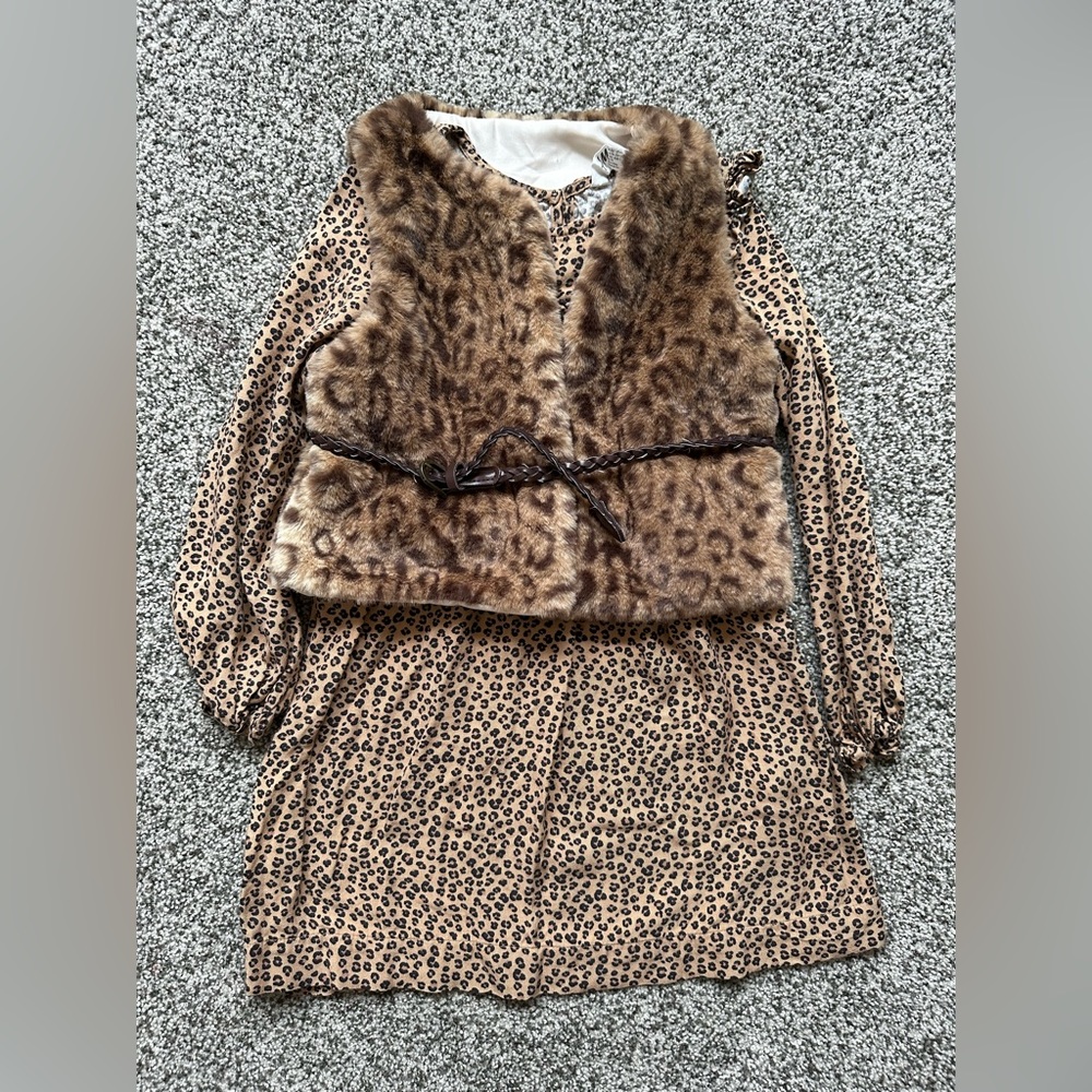 Leopard print dress